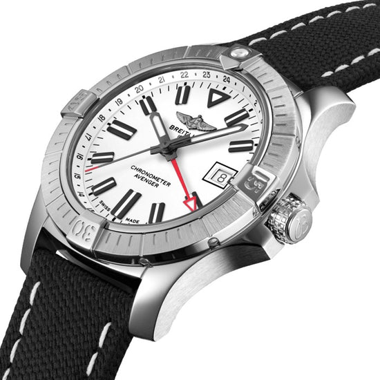 Breitling Replica Watch Avenger Automatic GMT 43 Stainless Steel A32397101A1X1