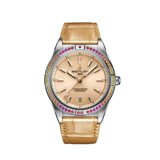 Breitling Replica Watch Chronomat Automatic 36 South SEA Stainless Steel (Gem-set) A10380611A1P1