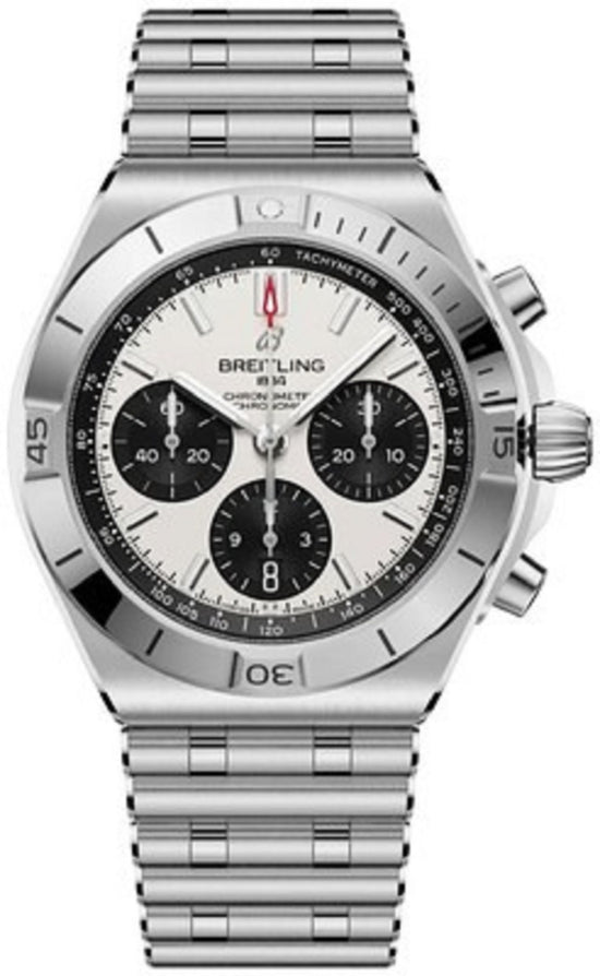 Breitling Replica Watch Chronomat B01 Chronograph 42, Stainless steel, AB0158101A1A1