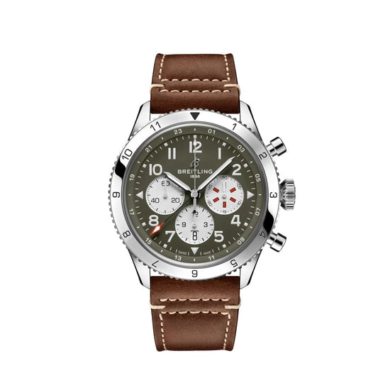 Breitling Replica Watch Super AVI B04 Chronograph GMT 46 Curtiss Warhawk AB04452A1L1X1