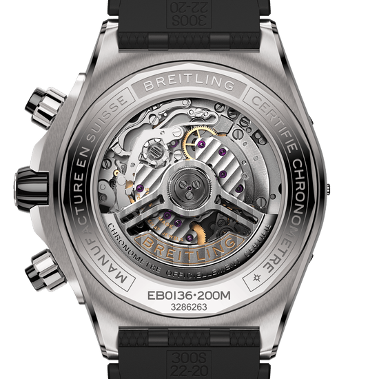 Breitling Replica Watch Super Chronomat B01 44, Titanium and Ceramic, EB0136251M1S1