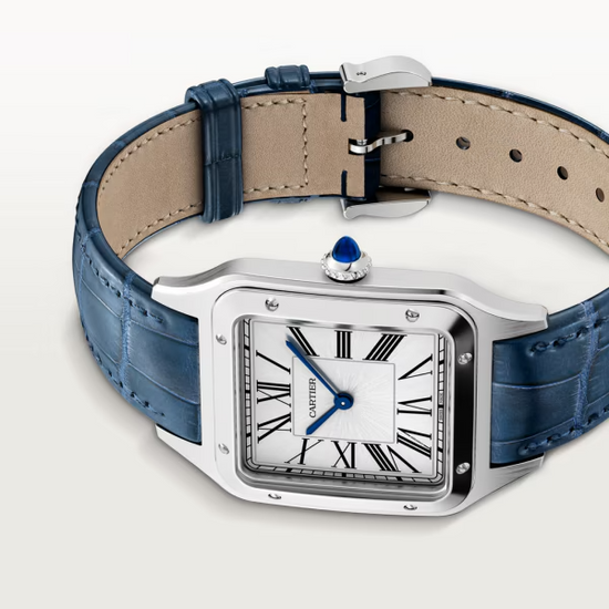 Cartier Replica Watch Santos Dumont de Cartier Replica Watch, Stainless Steel, 43.5mm x 31.4mm, WSSA0022
