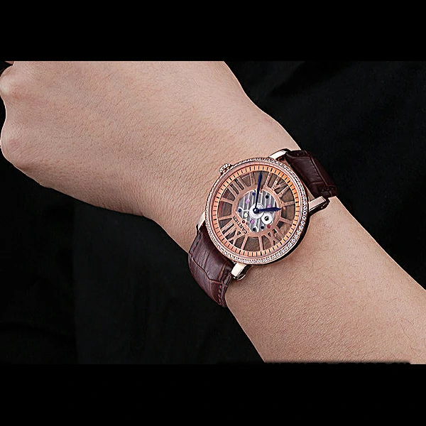 Cartier Rotonde Skeleton Flying Tourbillon Brown new59875