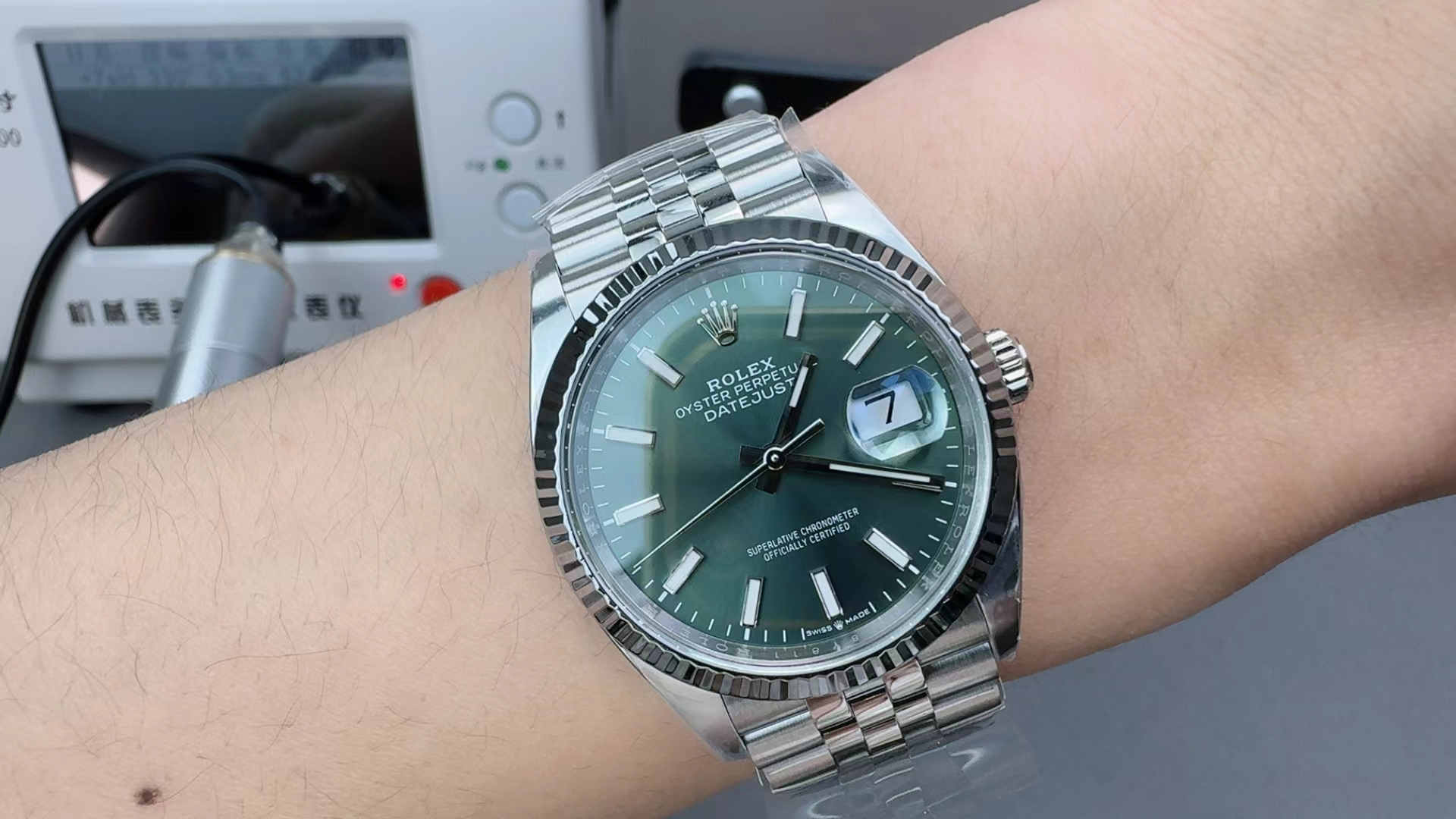 Datejust 36 126234 – Green Dial 36mm Rolex Clone