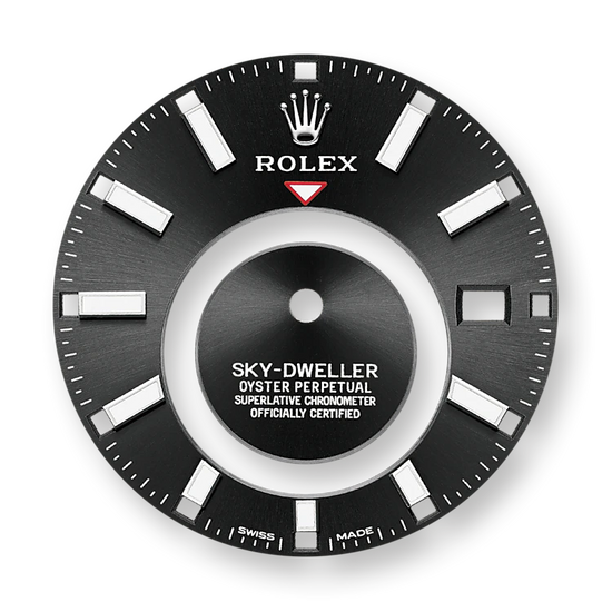 DISCONTINUED Mint 2022Rolex Replica Watch Sky-Dweller 42mm, Oystersteel and 18k White Gold, 326934-0005