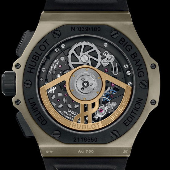 Hublot Replica Watch Big Bang 20th Anniversary Full Magic Gold 43, 431.MX.1330.RX