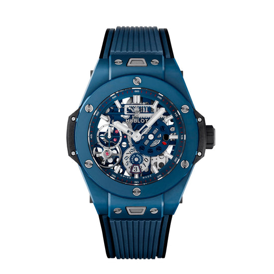 Hublot Replica Watch Big Bang Meca-10 Ceramic Blue 45mm, 414.EX.5123.RX