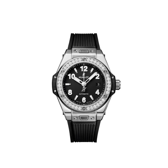 Hublot Replica Watch Big Bang One Click Steel Diamonds 33mm, 485.SX.1170.RX.1204