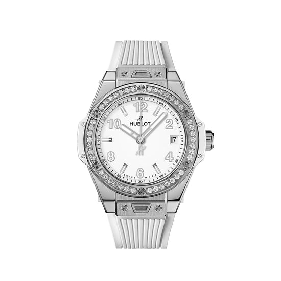 Hublot Replica Watch Big Bang ONE CLICK STEEL WHITE DIAMONDS 465.SE.2010.RW.1204