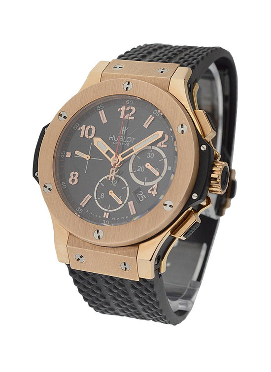 Hublot Replica Watch Big Bang, Original Gold Chronograph, 18k Rose Gold, 44 mm, 301.PX.130.RX