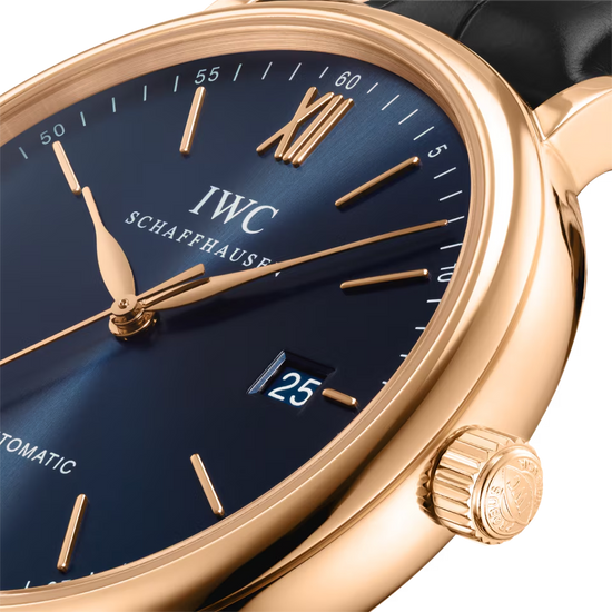 IWC Replica Watch Portofino Automatic, 18k Rose Gold, 40mm, IW356522