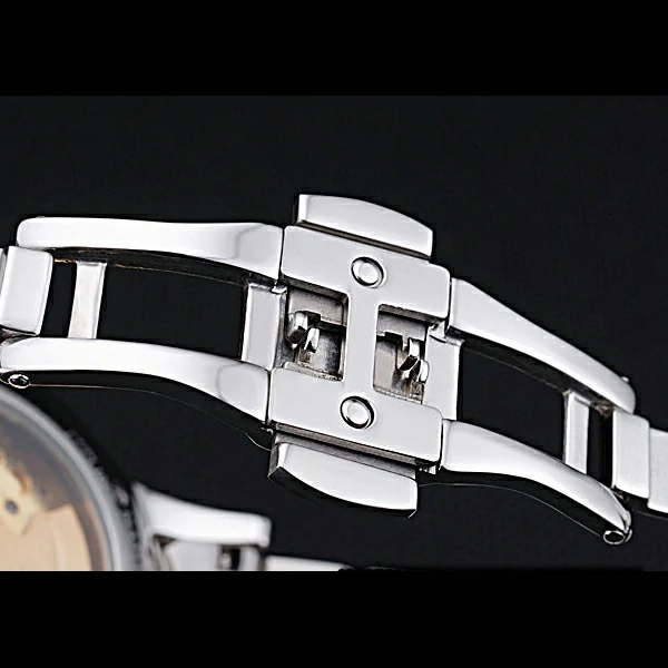 Jaeger LeCoultre Master Brown Dial Rose Gold Bezel Two Tone Band new59993