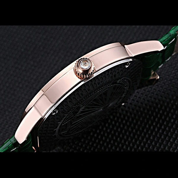 Jaeger LeCoultre Rendez Vous White Dial Green Leather Strap new59987