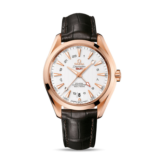 Omega Replica Watch Seamaster AQUA TERRA 150M CO‑AXIAL CHRONOMETER GMT 231.53.43.22.02.001