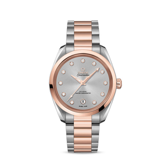 Omega Replica Watch Seamaster AQUA TERRA 150M CO‑AXIAL MASTER CHRONOMETER LADIES  220.20.38.20.56.002