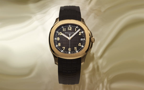 Patek Philippe Replica Watch Aquanaut Date, Sweep Seconds Watch, 18k Rose Gold 40,8mm, 5167R-001