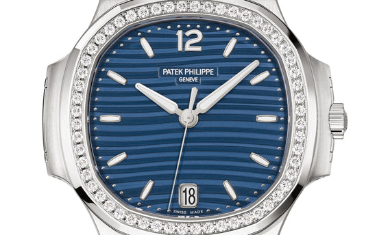 Patek Philippe Replica Watch Nautilus Ladies Automatic Watch, Stainless Steel and Diamonds, 35,2mm, 7118/1200A-001