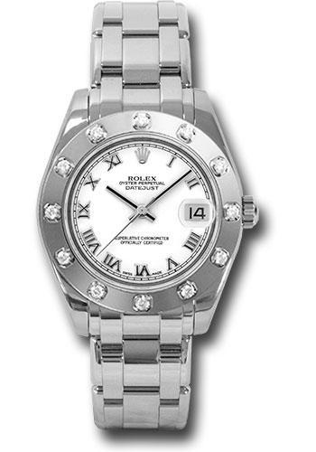 Replica Rolex Datejust Pearlmaster 34mm Watch: 81319 wr