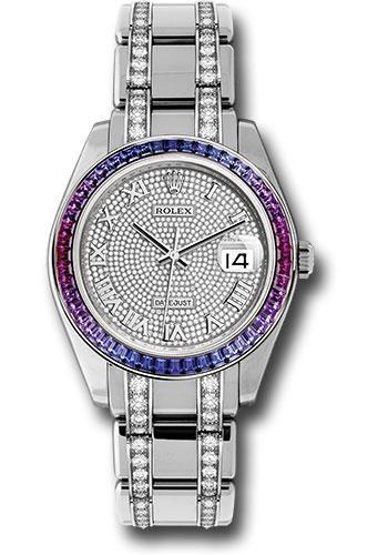 Replica Rolex Datejust Pearlmaster 39mm Watch: 86349SAFUBL dpdb