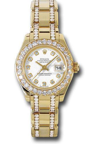 Replica Rolex Datejust Pearlmaster Watch: 80298.74948 wd
