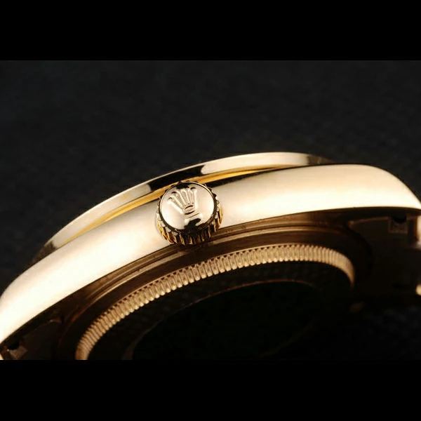 Rolex Day Date Yellow Gold Plated Stainless Steel Gold Dial new58032