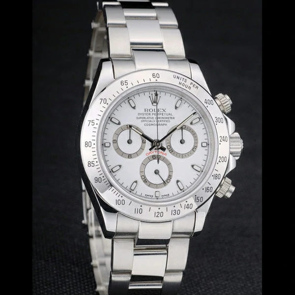Rolex Daytona Stainless Steel Bracelet White Dial new59243