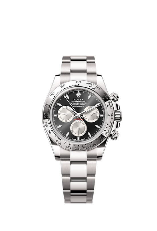 Rolex Replica Watch Cosmograph Daytona 40mm, 18k White Gold, 126509-0001