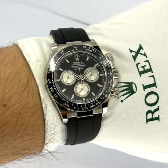 Rolex Replica Watch Cosmograph Daytona 40mm, 18k White Gold, 126519ln-0002