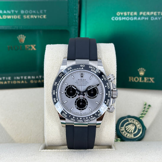 Rolex Replica Watch Cosmograph Daytona 40mm, 18k White Gold, 126519ln-0006
