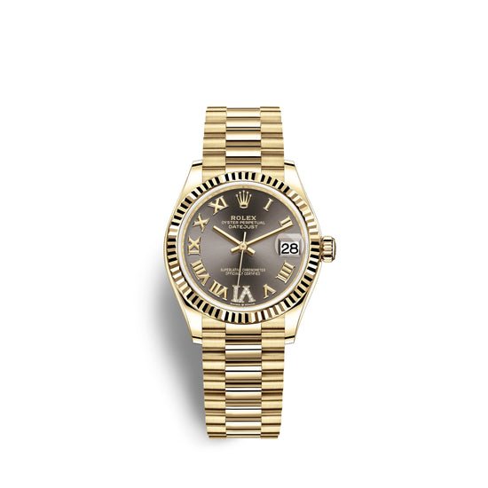 Rolex Replica Watch Datejust 31, 18k Yellow Gold, 278278-0032
