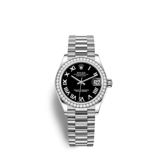 Rolex Replica Watch Datejust 31, 18kt White Gold, 278289RBR-0011