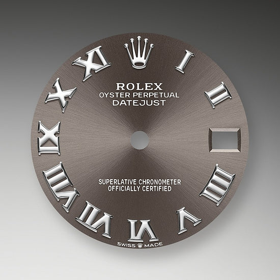 Rolex Replica Watch Datejust 31, Oystersteel, 18kt White Gold and diamonds, 278344RBR-0024