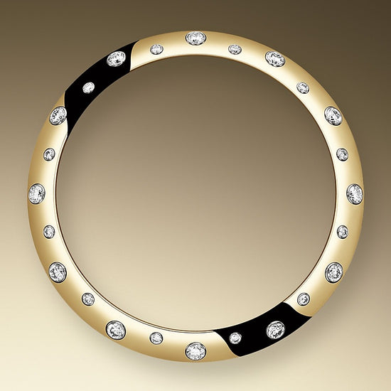 Rolex Replica Watch Datejust 31, Oystersteel, 18kt Yellow Gold and diamonds, 278343RBR-0022