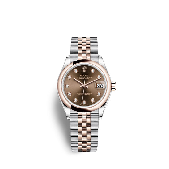 Rolex Replica Watch Datejust 31, Oystersteel and Everose gold, 278241-0028