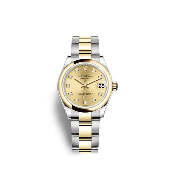 Rolex Replica Watch Datejust 31, Oystersteel and Yellow Gold, 278243-0025