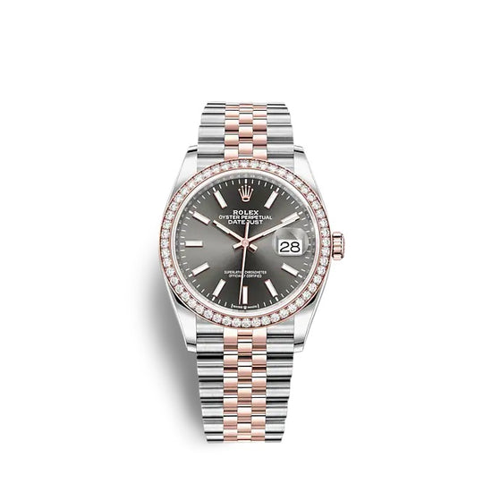 Rolex Replica Watch Datejust 36 Oystersteel and Everose gold 126281RBR-0001