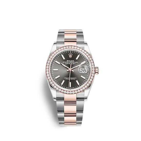Rolex Replica Watch Datejust 36 Oystersteel and Everose gold 126281RBR-0002