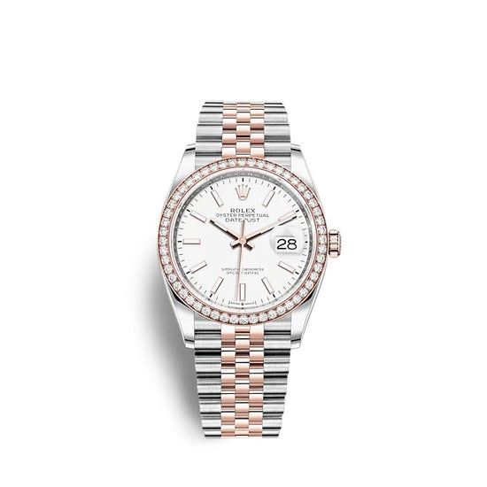 Rolex Replica Watch Datejust 36 Oystersteel and Everose gold 126281RBR-0005