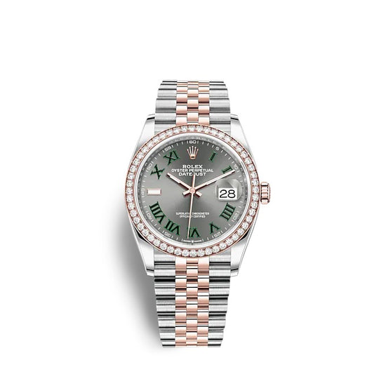 Rolex Replica Watch Datejust 36 Oystersteel and Everose gold 126281RBR-0017