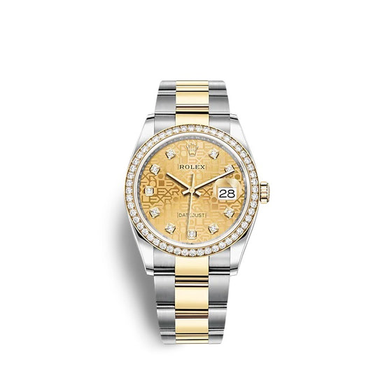 Rolex Replica Watch Datejust 36 Oystersteel and yellow gold 126283RBR-0020
