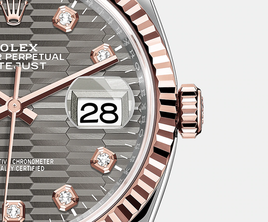 Rolex Replica Watch Datejust 36mm, Oystersteel and 18k Everose Gold, 126231-0042