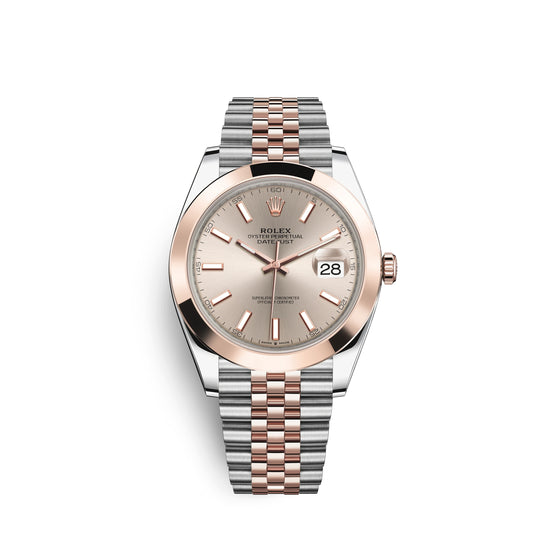 Rolex Replica Watch Datejust 41, 18k Everose Gold and Stainless Steel, 41mm, 126301-0010