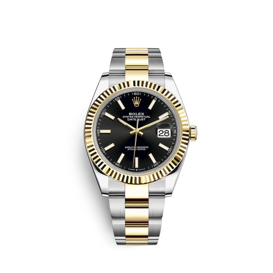 Rolex Replica Watch Datejust 41, 18k Yellow Gold and Stainless Steel, 41mm, 126333-0013