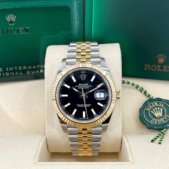 Rolex Replica Watch Datejust 41, 18k Yellow Gold and Stainless Steel, 41mm, 126333-0014