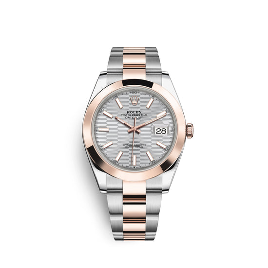 Rolex Replica Watch Datejust 41mm, Oystersteel and 18k Everose Gold, 126301-0017