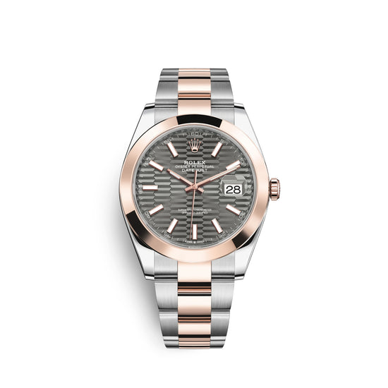 Rolex Replica Watch Datejust 41mm, Oystersteel and 18k Everose Gold, 126301-0019
