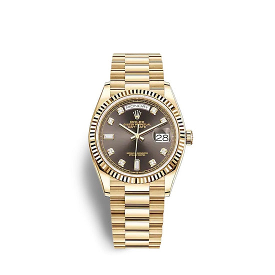Rolex Replica Watch Day-Date 36 Yellow gold 128238-0022