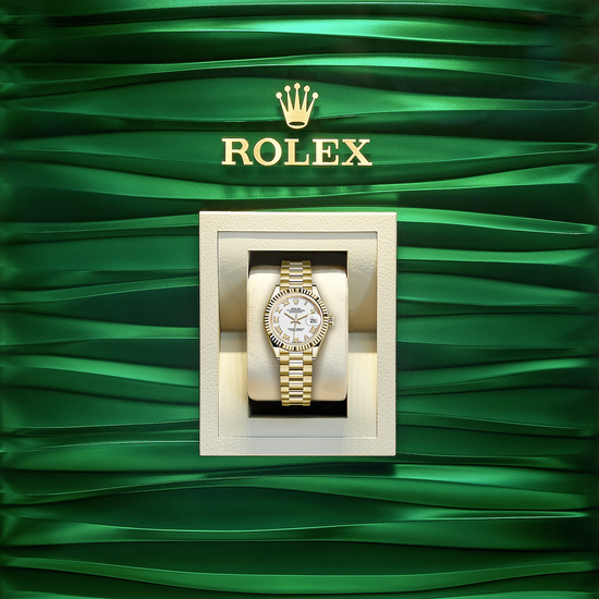 Rolex Replica Watch Lady-Datejust 28, 18k Yellow Gold, 279178-0029