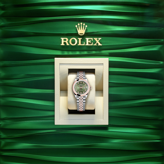 Rolex Replica Watch Lady-Datejust 28, Oystersteel and 18k Everose Gold, 279161-0007