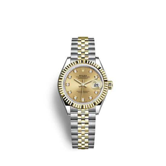 Rolex Replica Watch Lady-Datejust 28, Oystersteel and 18k Yellow Gold, 279173-0011